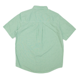 CHAPS Mens Shirt Green Check M