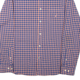 NAUTICA Mens Shirt Blue Check Long Sleeve L