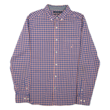 NAUTICA Mens Shirt Blue Check Long Sleeve L