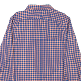 NAUTICA Mens Shirt Blue Check Long Sleeve L