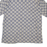PIERRE CARDIN Mens Shirt Blue Spotted L