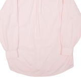 TOMMY HILFIGER Mens Plain Shirt Pink Long Sleeve XL