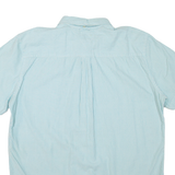 TOMMY HILFIGER Mens Shirt Blue Striped XL