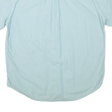 TOMMY HILFIGER Mens Shirt Blue Striped XL