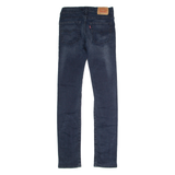 LEVI'S 510 Jeans Womens Blue Slim Skinny Stone Wash W28 L31
