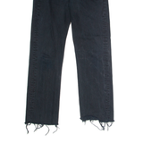 LEVI'S 501 Jeans Mens Black Regular Straight W26 L28