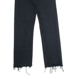 LEVI'S 501 Jeans Mens Black Regular Straight W26 L28