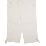 BERGHAUS Cargo Womens Trousers Beige Regular Straight W36 L32