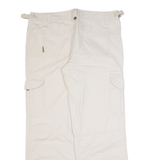 BERGHAUS Cargo Womens Trousers Beige Regular Straight W36 L32