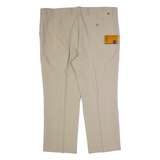 FARAH Chino Mens Trousers Beige Regular Straight W42 L27