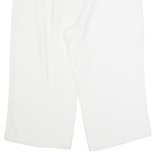 PHASE EIGHT PATSY SEDDON 3/4 Length Womens Trousers White Straight Linen W32 L21