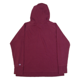 CHAMPION Mens Maroon Hoodie L