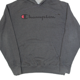 CHAMPION Mens Grey Hoodie M