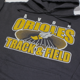 CHAMPION Avon Orioles Track & Field Mens Black Hoodie USA M