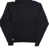 CHAMPION Mens Black Hoodie S