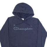 CHAMPION Mens Blue Hoodie M