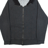 CHAMPION Womens Grey Hoodie Full Zip M