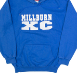 CHAMPION Millburn Mens Blue Hoodie USA M