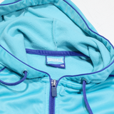 LONSDALE Womens Blue Hoodie Full Zip UK 12