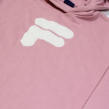 FILA Oversized Womens Pink Hoodie XS