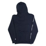 CHAMPION Mens Blue Hoodie S