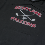CHAMPION Kentlake Falcons Mens Black Hoodie USA M