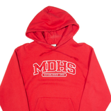 CHAMPION MDHS Mens Red Hoodie USA S