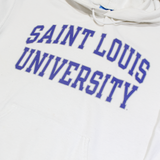 CHAMPION Saint Louis University Mens White Hoodie USA M