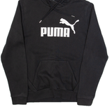 PUMA Womens Black Hoodie UK 12