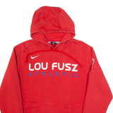 NIKE Lou Fusz Athletic Mens Red Hoodie USA S