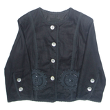 MALVIN Womens Blazer Jacket Black M