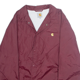 CARHARTT Mens Jacket Maroon Nylon L