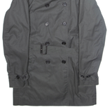 SANDRO Womens Overcoat Jacket Green M