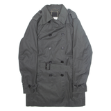 SANDRO Womens Overcoat Jacket Green M