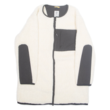 TIMBERLAND Womens Fleece Jacket Cream S