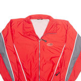 BOFFLER Mens Jacket Red Nylon L