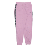 NIKE Womens Joggers Purple Tapered S W26 L29