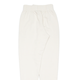 ADIDAS High Waisted Womens Joggers Beige Tapered UK 8 W24 L30