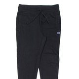 CHAMPION Mens Joggers Black Tapered M W31 L29