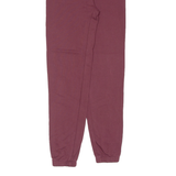 TIMBERLAND Womens Joggers Maroon Tapered XS W24 L28