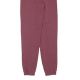 TIMBERLAND Womens Joggers Maroon Tapered XS W24 L28