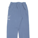 ADIDAS Womens Sweatpants Blue Wide-Leg M W26 L33