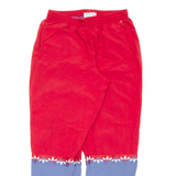 ADIDAS Womens Track Pants Red Tapered L W29 L30