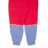 ADIDAS Womens Track Pants Red Tapered L W29 L30
