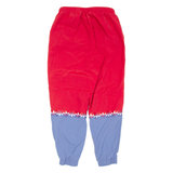 ADIDAS Womens Track Pants Red Tapered L W29 L30