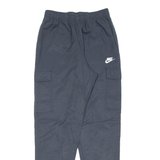 NIKE Mens Track Pants Red Tapered S W23 L29