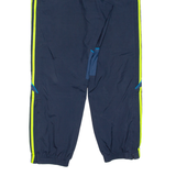 ADIDAS Mens Track Pants Blue Tapered M W30 L32