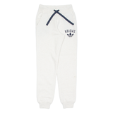 ADIDAS Womens Joggers Beige Tapered UK 6 W25 L30