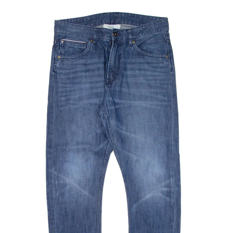 &DENIM Girls Jeans Blue Regular Tapered Denim W30 L27