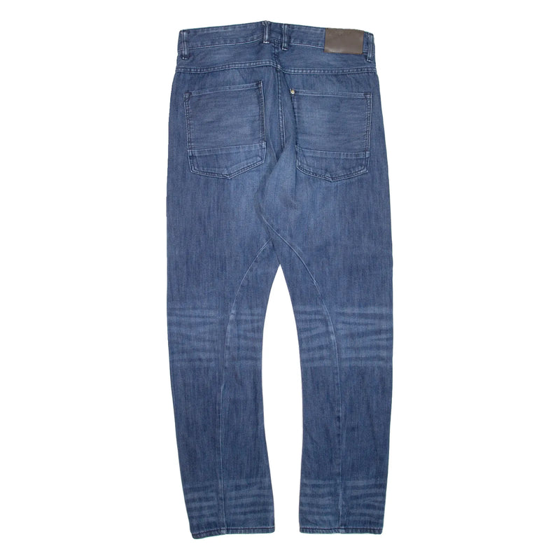 &DENIM Girls Jeans Blue Regular Tapered Denim W30 L27